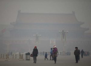 New crisis in China, Dragon in pollution, 11 Faseed increase in ozone gas