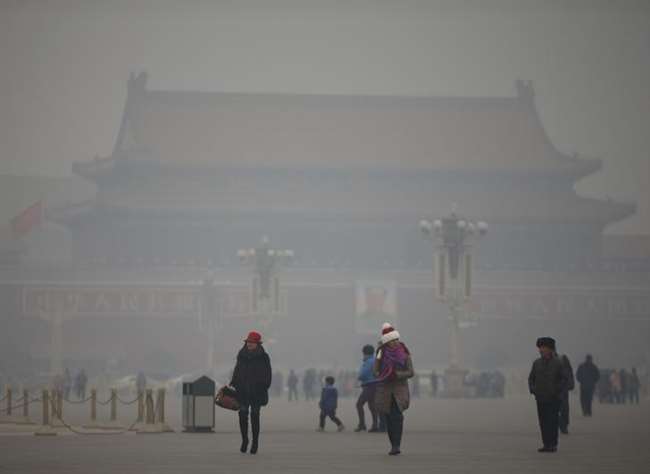 New crisis in China, Dragon in pollution, 11 Faseed increase in ozone gas