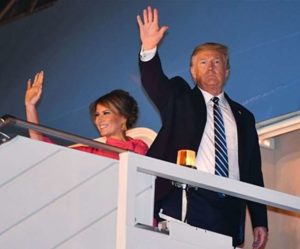 Donald Trump leaves home after finishing the two-day tour, tells CAA India's internal matter