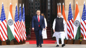 Prime minister Modi and donald Trump