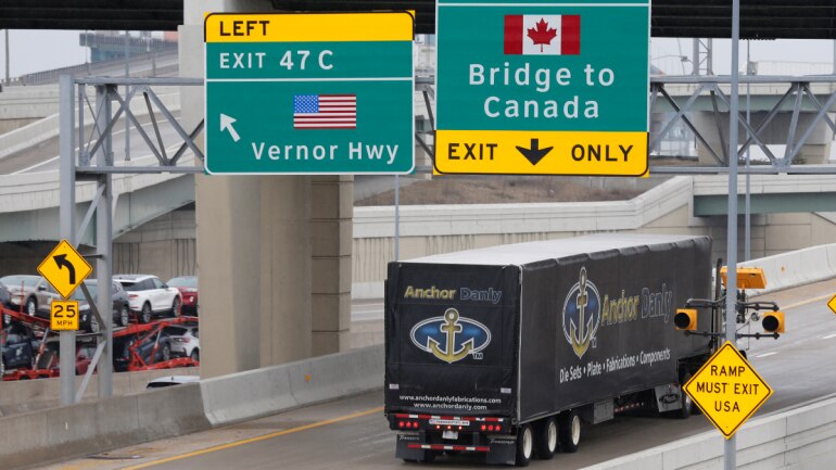 US-Canada border