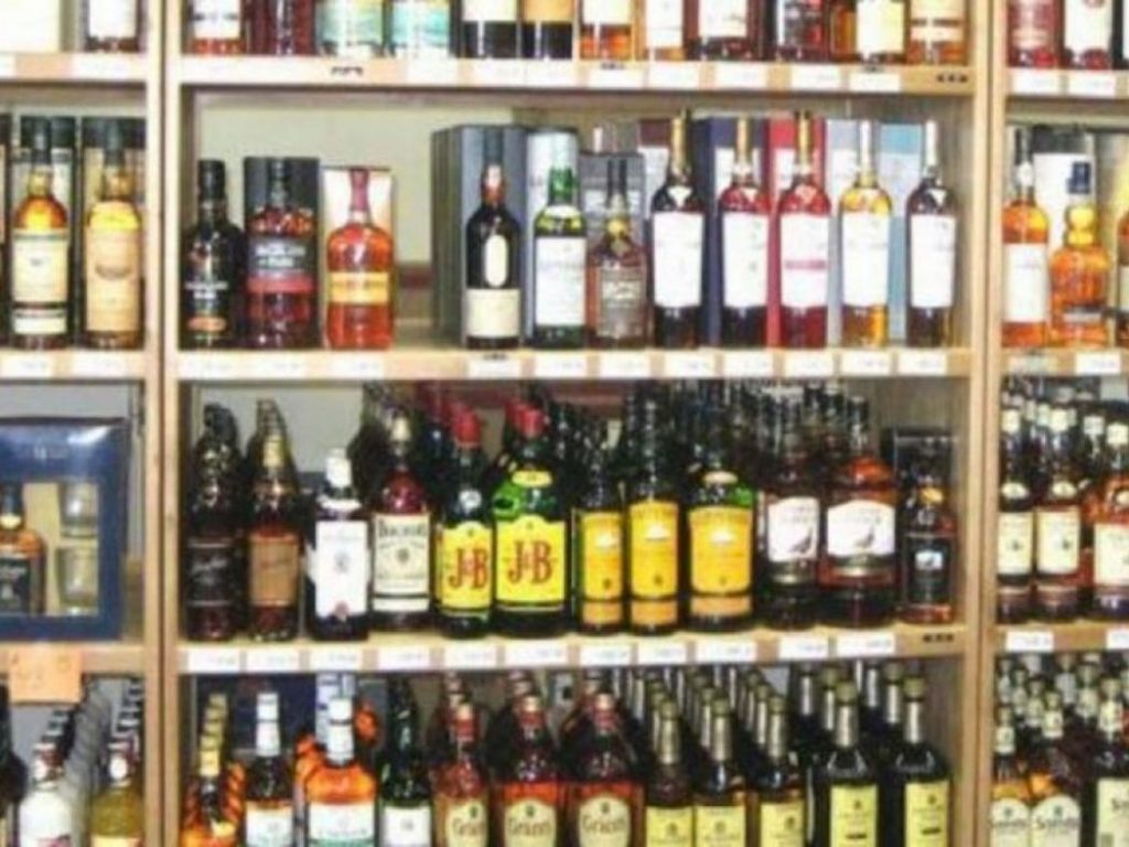 Liquor shops