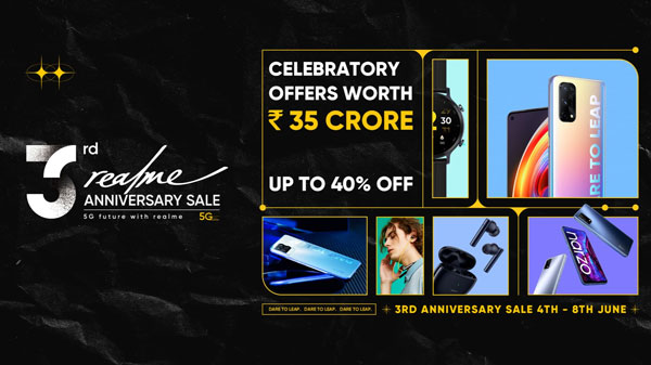 Realme Anniversary Sale