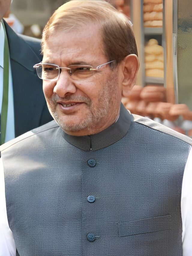 Sharad Yadav a Former President Passed Away At the Age Of 75