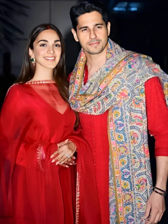 Sidharth-Kiara look regal in ethnic ensemble upon Delhi arrival