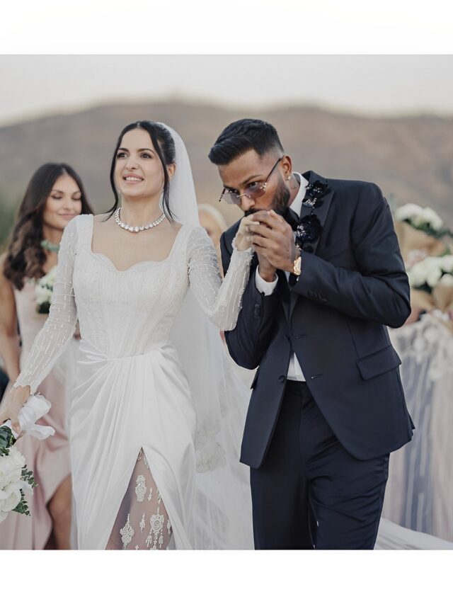 Wedding photos of Hardik Pandya and Natasa Stankovic